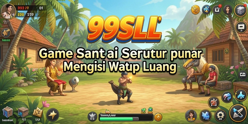 Screenshot gameplay seru 99SLL dengan tampilan cerah.