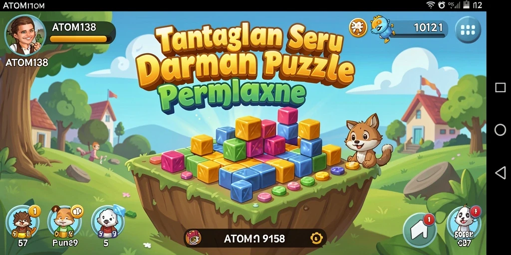 Tampilkan gameplay seru dan mekanisme Puzzle yang menantang.