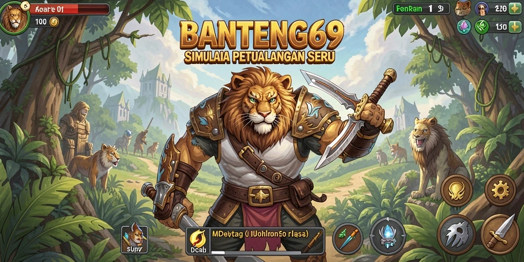 Tampilan gameplay BANTENG69 yang mengasyikkan dan dinamis.