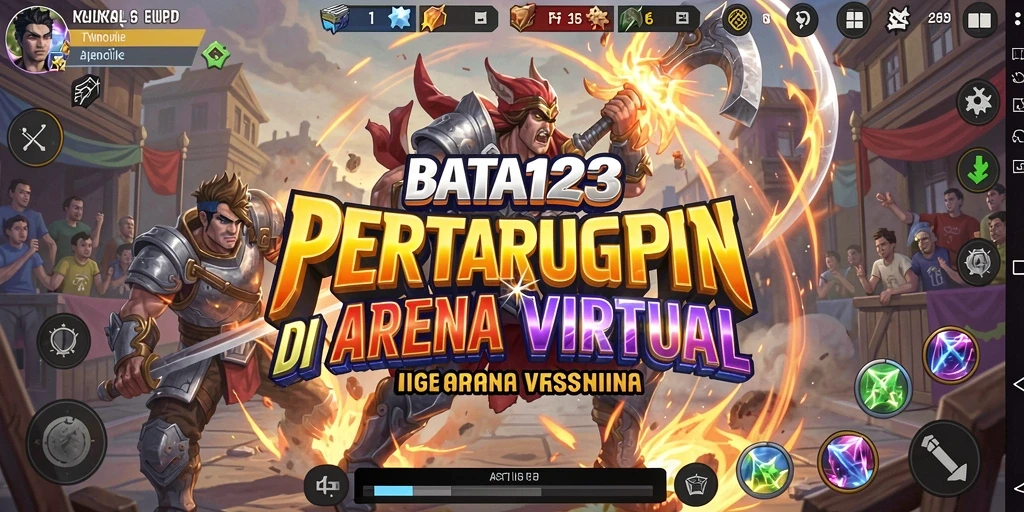 Tangkapan layar gameplay BATA123 dengan pertarungan menarik.