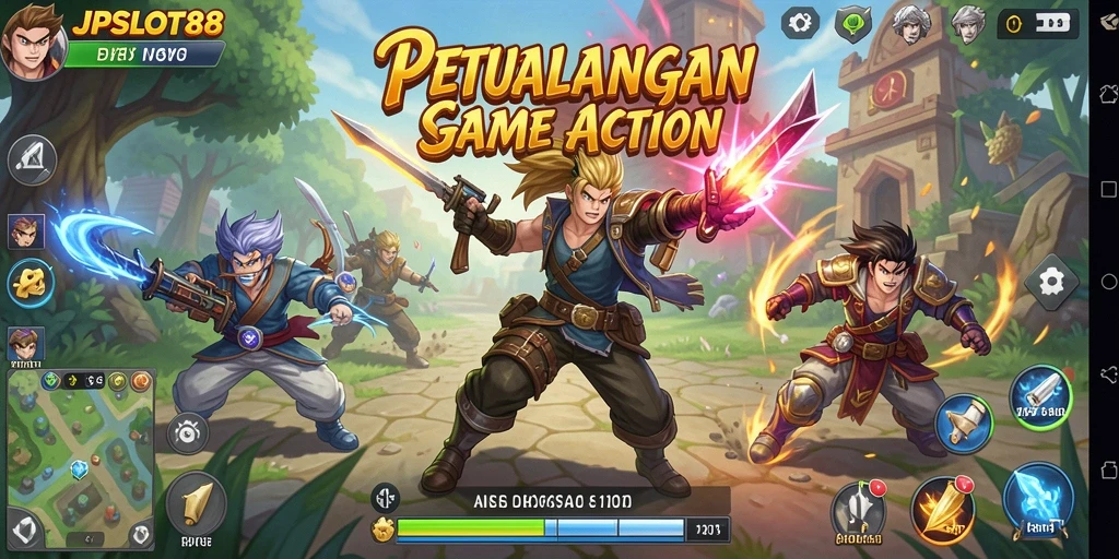 Tangkapan layar JPSLOT88 menunjukkan aksi mendebarkan dalam permainan.