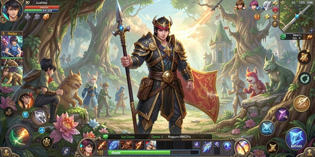 Tampilan menarik dari gameplay JUARAGO yang seru dan menantang.