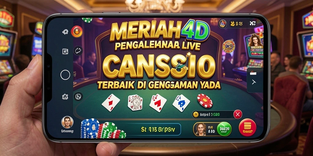 Gameplay Live Casino yang menarik dan interaktif di MERIAH4D.