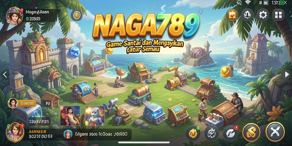 Tangkapan layar gameplay NAGA789 menampilkan momen seru dan penuh warna.