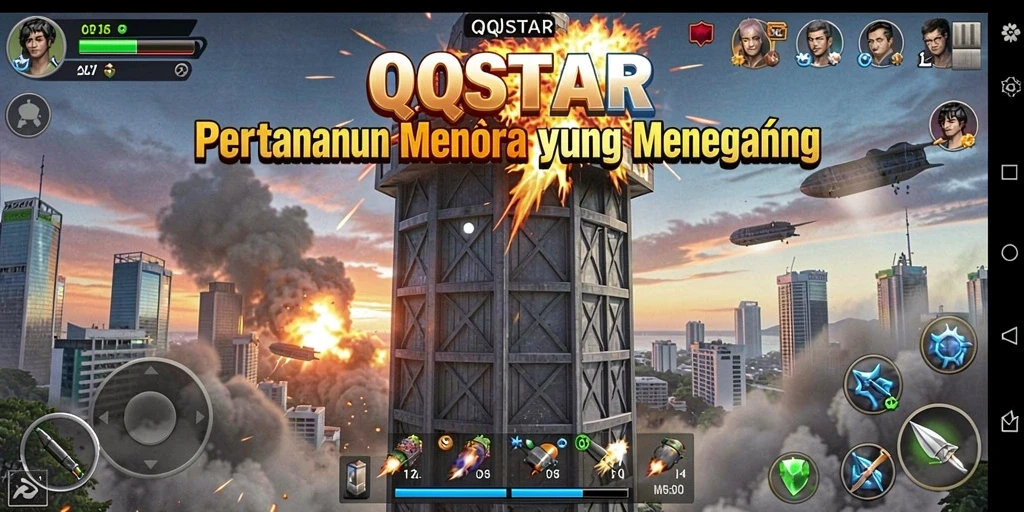 Gameplay seru dengan menara pertahanan yang strategis.
