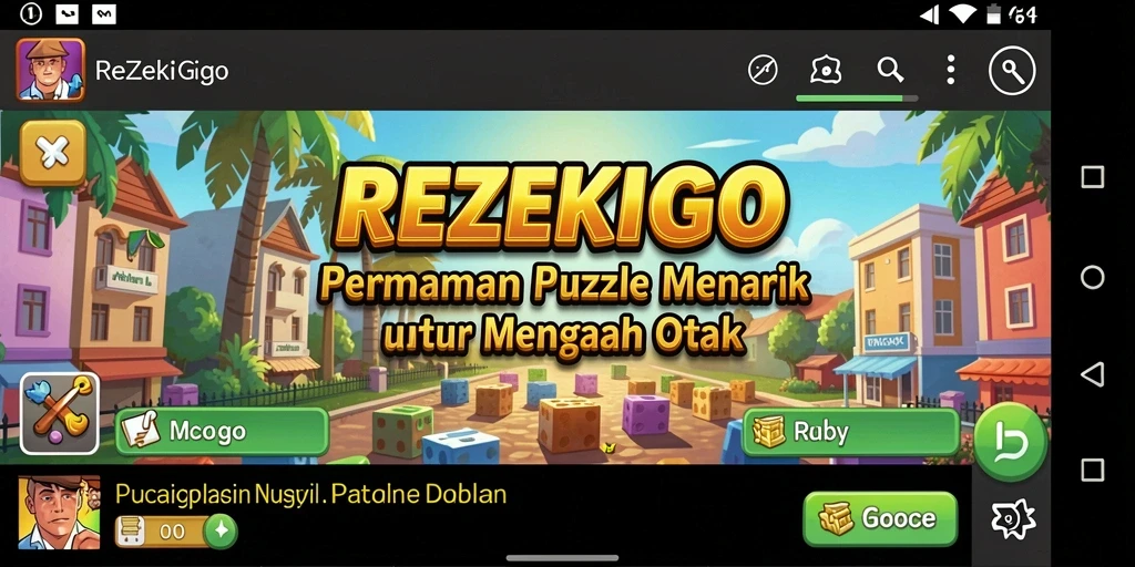 Gameplay REZEKIGO yang menarik dan penuh tantangan.